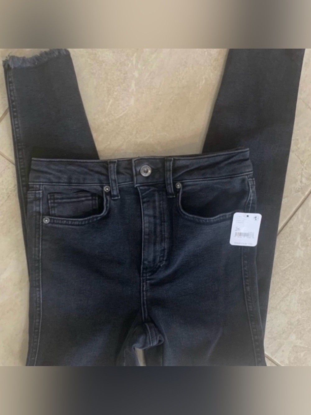 Free People Raw High Rise Jeggings - Picture 6 of 9